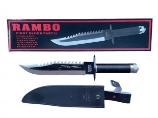 Κυνηγετικό μαχαίρι Rambo 2, First Blood, συλλεκτική έκδοση, 40 cm