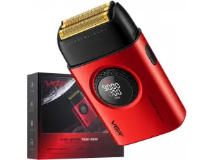 Ασύρματη επαναφορτιζόμενη επαγγελματική ξυριστική μηχανή VGR V-378