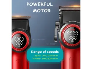 Επαγγελματικό κιτ VGR Stepless 4 σε 1 – με θήκη και σταθμό φόρτισης