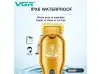 Clipper VGR 650, Ατσάλινη λεπίδα, οθόνη LCD, Έξι εξαρτήματα, Χρυσή