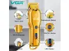 Clipper VGR 650, Ατσάλινη λεπίδα, οθόνη LCD, Έξι εξαρτήματα, Χρυσή