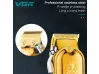 Clipper VGR 650, Ατσάλινη λεπίδα, οθόνη LCD, Έξι εξαρτήματα, Χρυσή