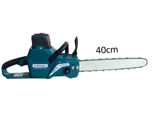 Ασύρματο Αλυσοπρίονο 40cm με φίλτρο λαδιού, 2 μπαταρίες 72V 16Ah