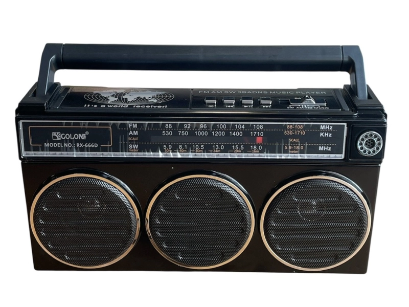 Φορητός ρετρό δέκτης 3 ζωνών GOLON RX-666SD FM, AM; SWBT, USB, TF Φορητός ρετρό δέκτης 3 ζωνών GOLON RX-666SD FM, AM; SWBT, USB, TF - Golon 3287