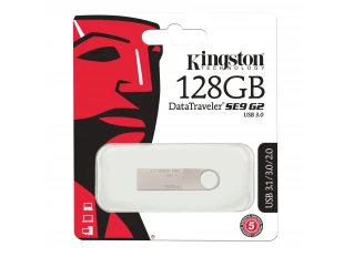 USB Flash Drive Kingston DataTraveler SE9, 128GB, USB 3.1, Γκρι