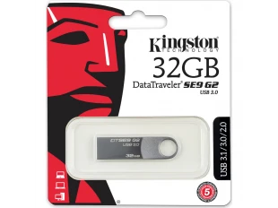 USB Flash Drive Kingston DataTraveler SE9, 32GB, USB 3.1, Γκρι