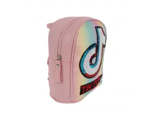 Μικρό ροζ παιδικό σακίδιο πλάτης - Tik Tok