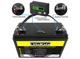 Traction Battery LiitoKala 12V 180Ah LifePo4