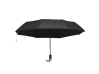 Μαύρη ανδρική ομπρέλα - Mores - εικόνα 3