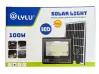 Ηλιακός Προβολέας LED 100W 6000K Αδιάβροχος με Φ/Β πάνελ