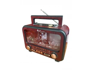Φορητό ηλιακό ραδιόφωνο FP-2393S - Bluetooth, ραδιόφωνο FM, MP3 player, USB και κάρτα SD