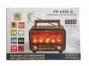 Φορητό ηλιακό ραδιόφωνο FP-2393S - Bluetooth, ραδιόφωνο FM, MP3 player, USB και κάρτα SD
