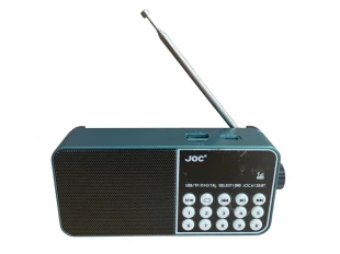 Φορητό ραδιόφωνο JOC 6128BT - Bluetooth, ραδιόφωνο FM, MP3 player, USB και κάρτα SD
