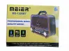 Ρετρό vintage ραδιόφωνο MEIER MD-1308bt - Bluetooth, ραδιόφωνο FM, MP3 player, USB και κάρτα SD