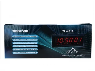 Μεγάλο ηλεκτρονικό ρολόι LED Tingiang Tl-4819
