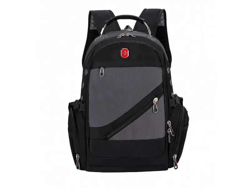 Ποιοτικό γκρι σακίδιο πλάτης - Ελβετικό Ποιοτικό γκρι σακίδιο πλάτης - Ελβετικό