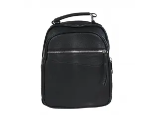 Μαύρο γυναικείο σακίδιο πλάτης - Aneliq