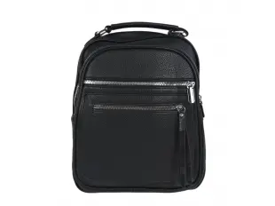 Μαύρο γυναικείο σακίδιο πλάτης - Ivanisa