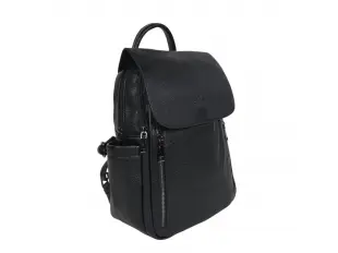 Μαύρο γυναικείο σακίδιο πλάτης - Klonia