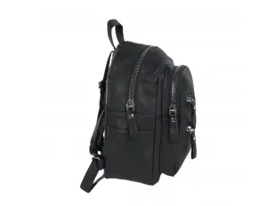 Μαύρο γυναικείο σακίδιο πλάτης - Liaq