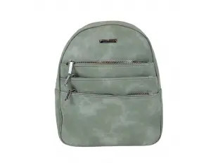 Γυναικείο σακίδιο πλάτης σε χρώμα μέντας - Seari