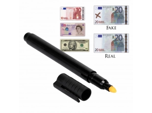 Μαρκαδόρος πλαστών χαρτονομισμάτων ευρώ, μαύρος