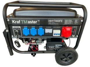 Τριφασική τετράχρονη γεννήτρια KrafTMaster 6.8kW με τηλεχειριστήριο - Γεννήτρια