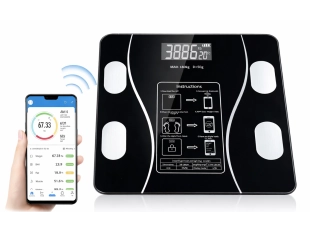 Έξυπνη ζυγαριά έως 180 κιλά με μέτρηση μυϊκής μάζας, λιπώδους ιστού και άλλων.