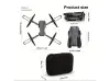Drone E99 PRO με δύο κάμερες και 20 λεπτά πτήσης + τσάντα