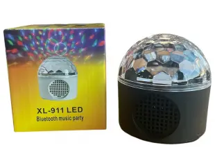 Φορητή νυχτερινή λάμπα ντίσκο LED με ηχείο Bluetooth XL-911