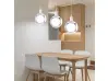 Πτυσσόμενη λάμπα LED σε σχήμα μπάλας ποδοσφαίρου 60W, 7200K