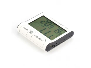 Θερμόμετρο / Υγρασιόμετρο - Λευκό DC103 