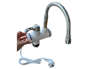 Επιτραπέζιος θερμοσίφωνας με εύκαμπτο στόμιο, 3000W, λευκό