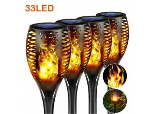 Ηλιακός φακός XF-6018 με φλόγα για κήπο - 59 cm. - 59εκ. ύψος