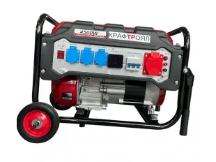 Τριφασική τετράχρονη γεννήτρια ρεύματος με οθόνη 4,5kW - Γεννήτρια KraftRoyal