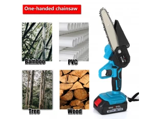 Μίνι ασύρματο αλυσοπρίονο 15cm KraftRoyal 36V 8AH