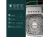 Μίνι Φορητό Κλιματιστικό & Ανεμιστήρας / Air cooler Υγραντήρας Υδρονέφωσης με Φωτισμό LED - Μαύρος