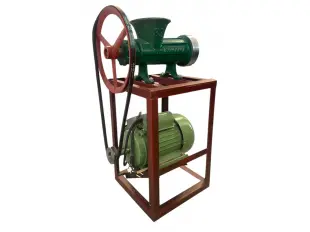 Μύλος κοπής κρέατος από χυτοσίδηρο αριθμός 32 με μονοφασικό ηλεκτρικό κινητήρα