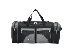 Μαύρη και γκρι τσάντα - Sport - 70εκ.