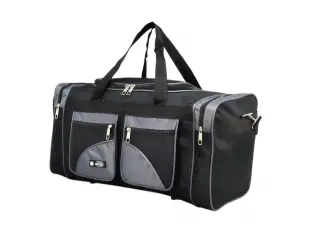 Τσάντα μαύρη με κόκκινο - Sport - 60cm