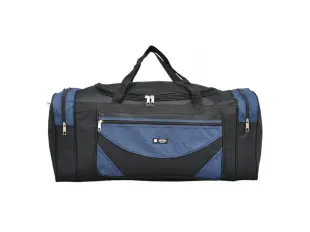 Τσάντα μαύρη με μπλε - 80εκ.