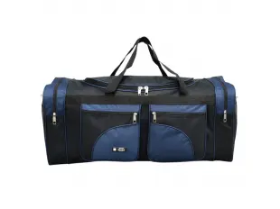 Τσάντα μαύρη με μπλε - Sport - 80cm