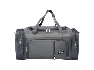 Άνετη γκρι τσάντα - 60εκ.