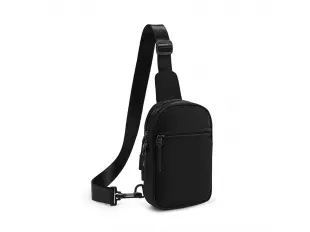 Μαύρη τσάντα χιαστί - Polam