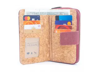 Κόκκινος φελλός με λουλούδια