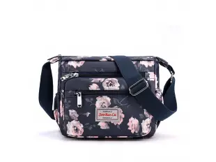 Μαύρη υφασμάτινη τσάντα - Galima