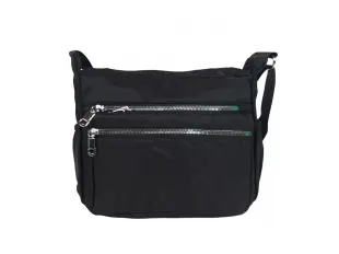 Μαύρη υφασμάτινη τσάντα - Nikaq