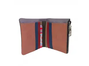 Μαύρο γυναικείο πορτοφόλι με μαγνήτη - Euro