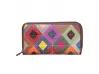 Πολύχρωμο δερμάτινο πορτοφόλι - Lono