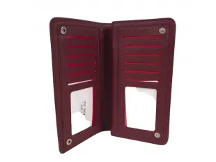 Γυναικεία τσάντα σε μπορντό χρώμα - Kasinan